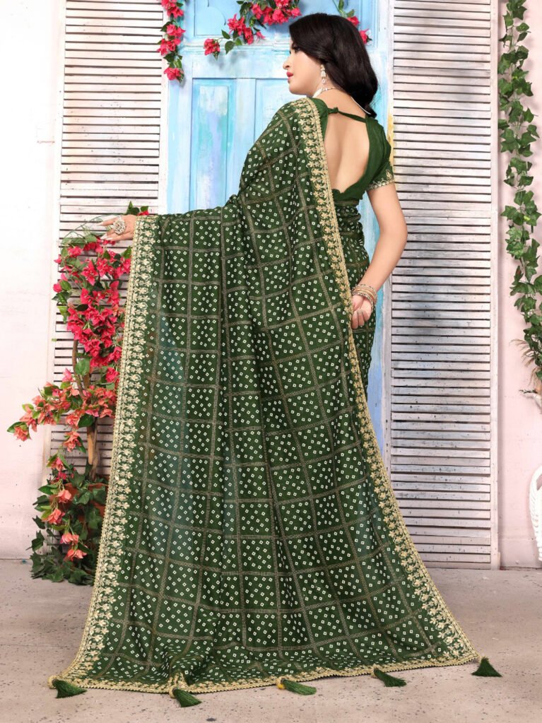 Bandhani Saree