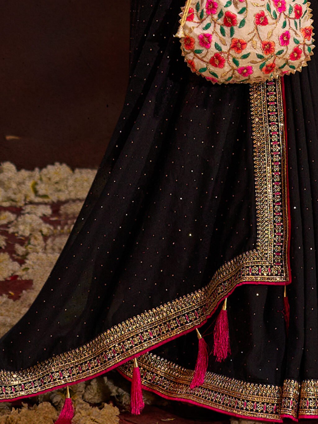 Black Sarees