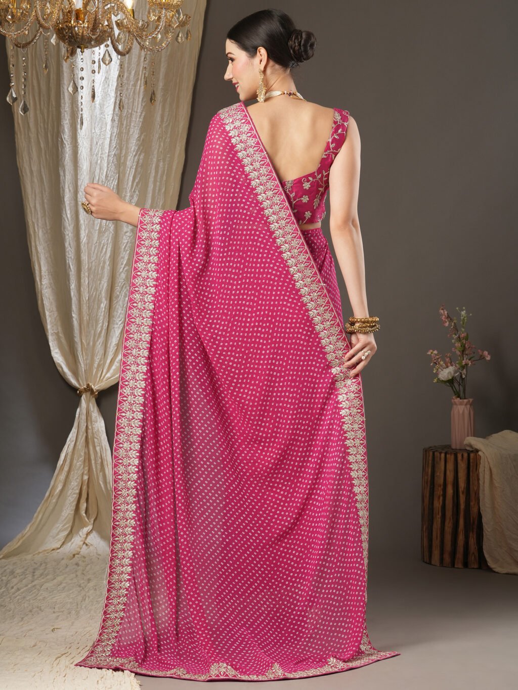Bandhani Saree