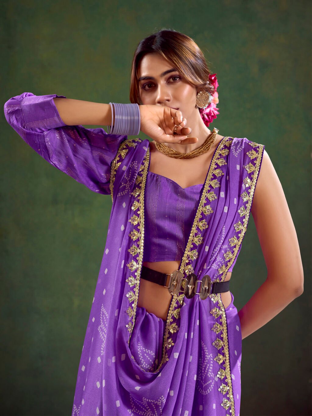 Purple Sarees available for online shopping