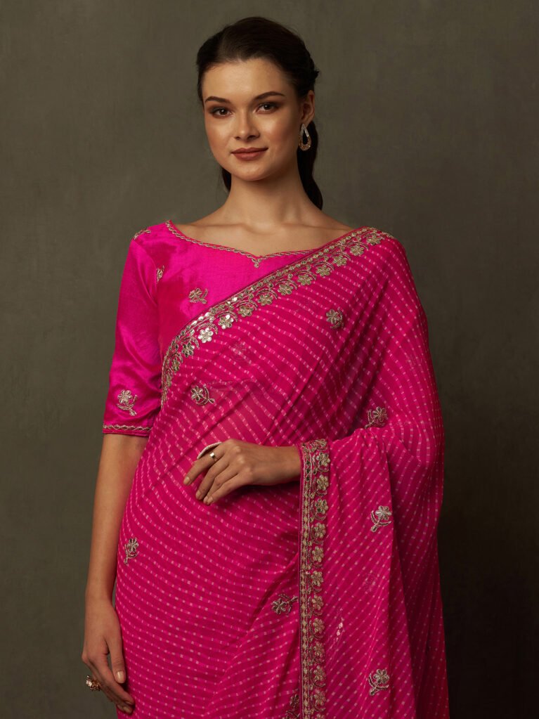 Bandhani Saree