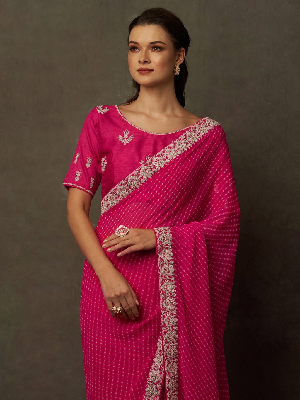 Bandhani Saree