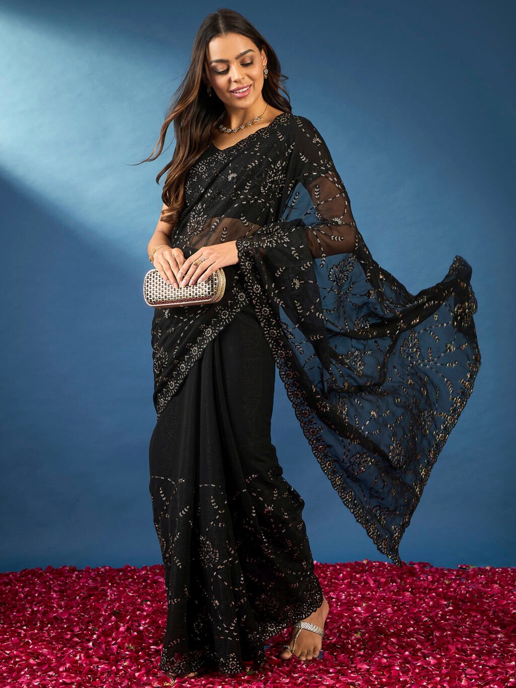 Black Sarees