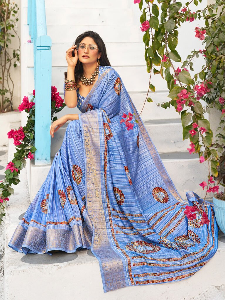 Printed Saree