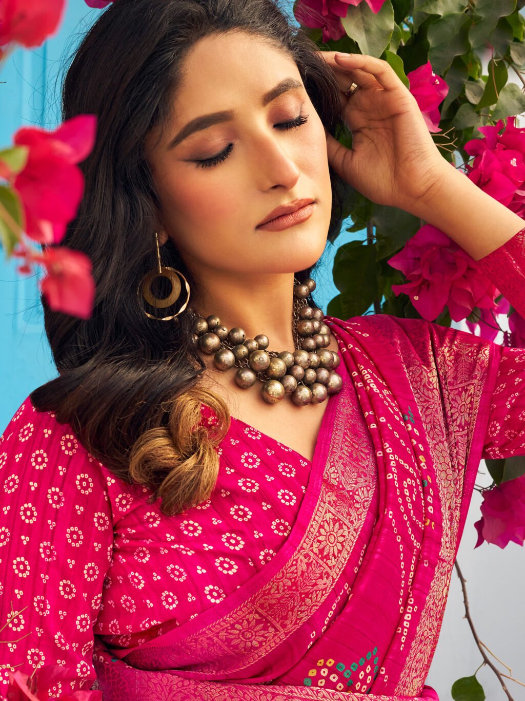 Printed Saree