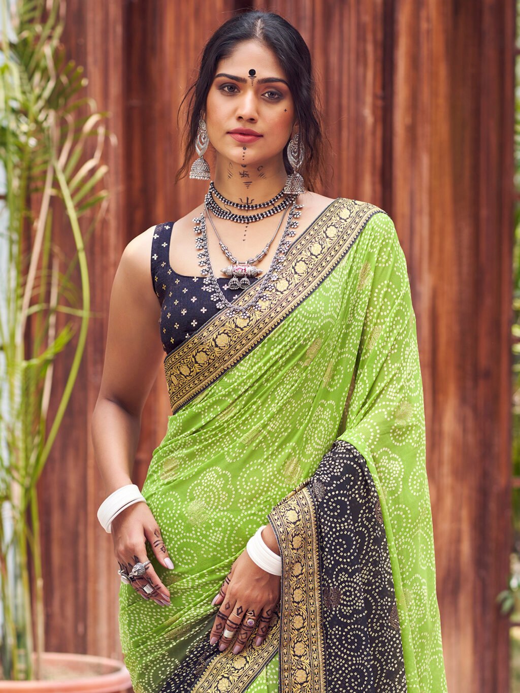 Bandhani Saree