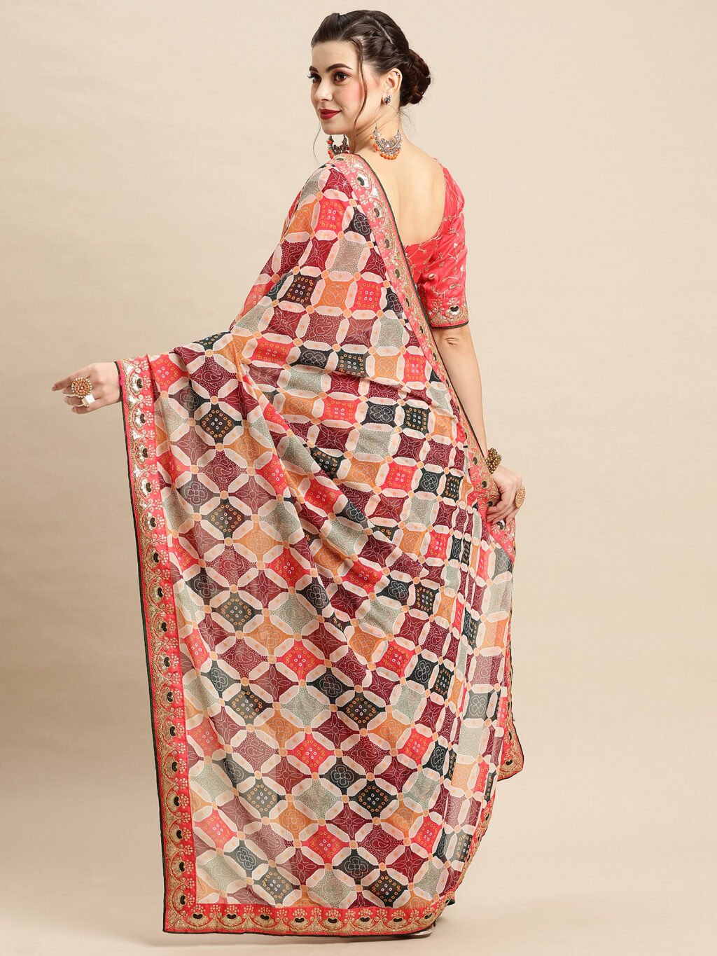 Bandhani Saree