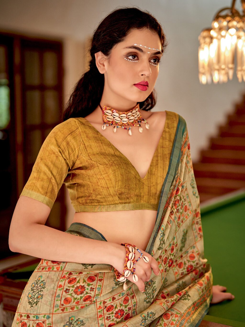 Printed Saree