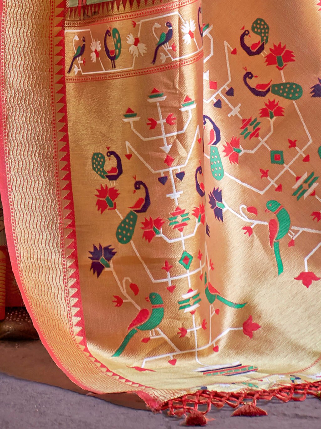 Green Sarees