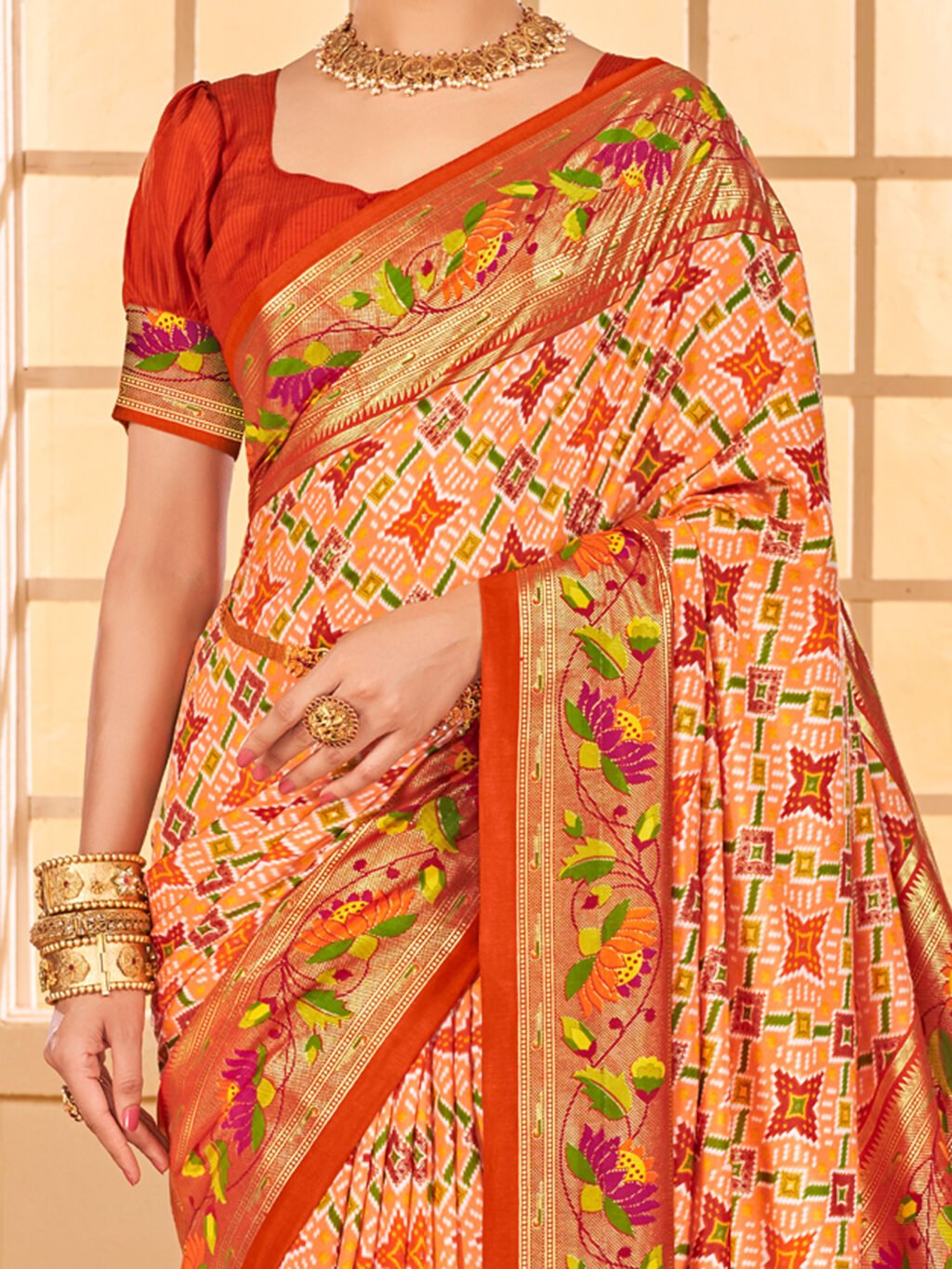 Pink Sarees available for online shopping