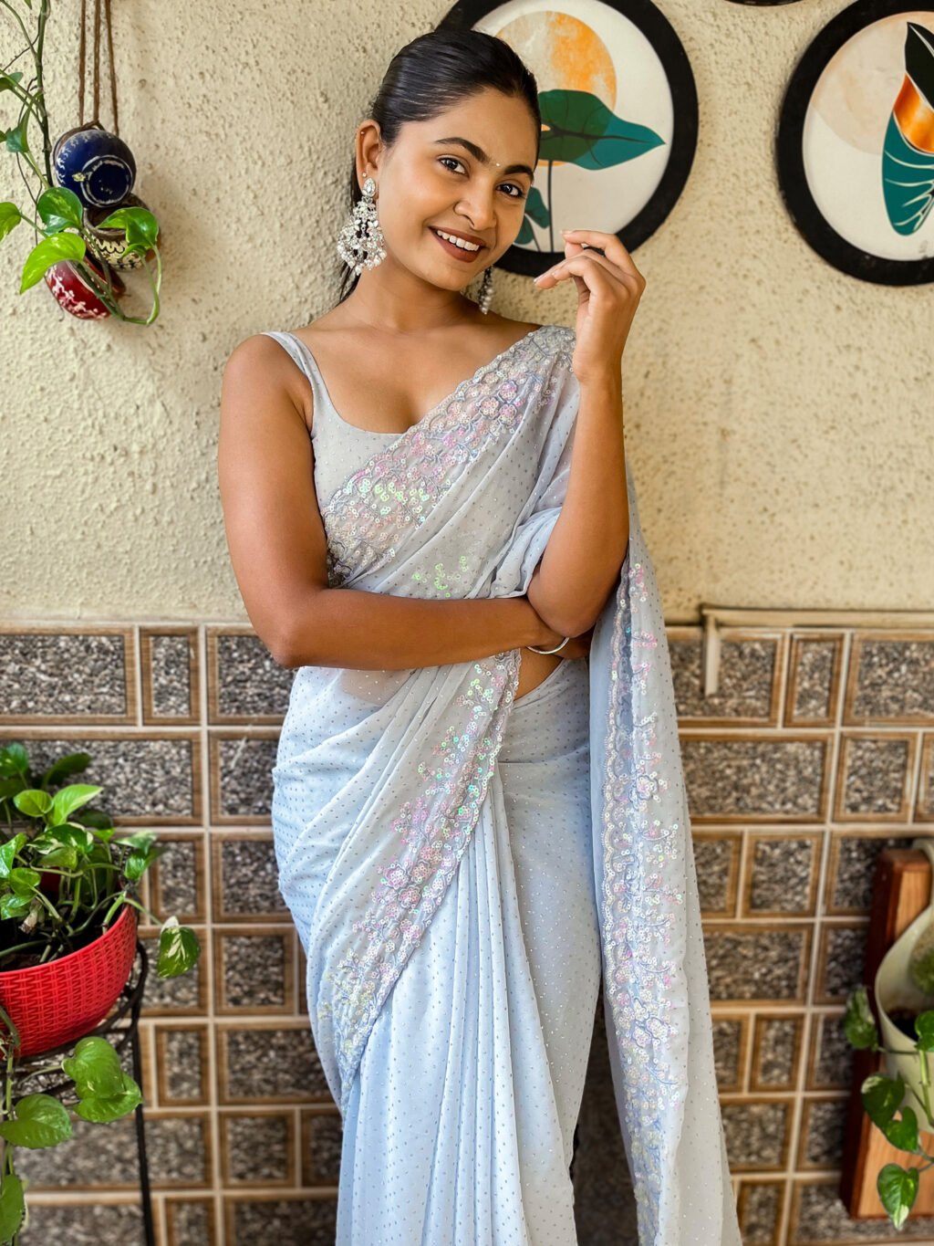 Grey Sarees