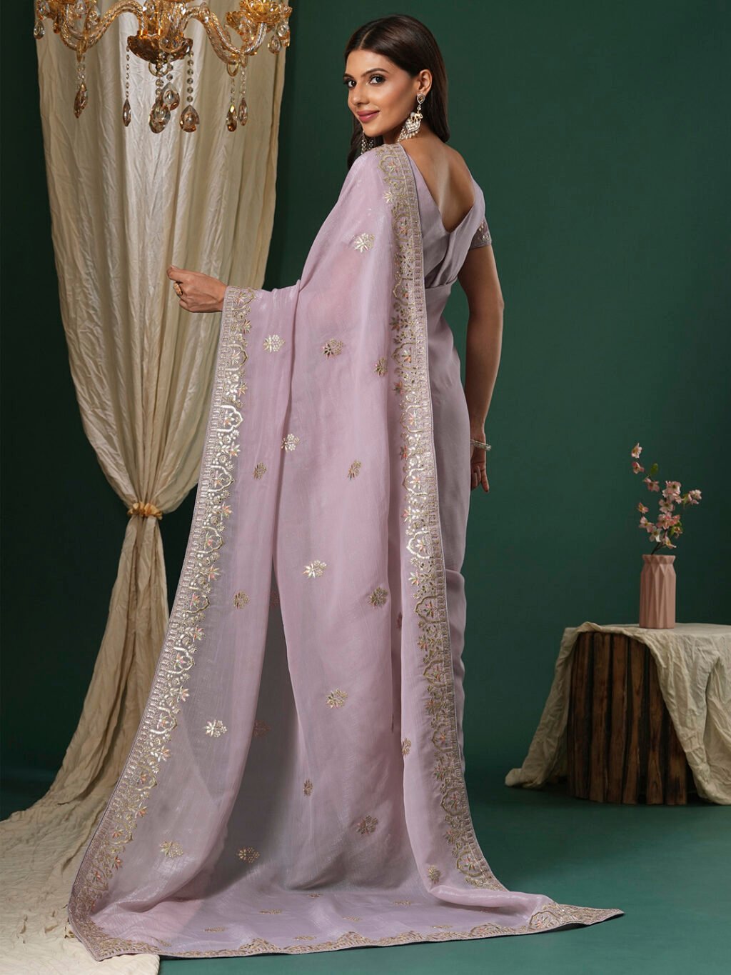Organza Saree