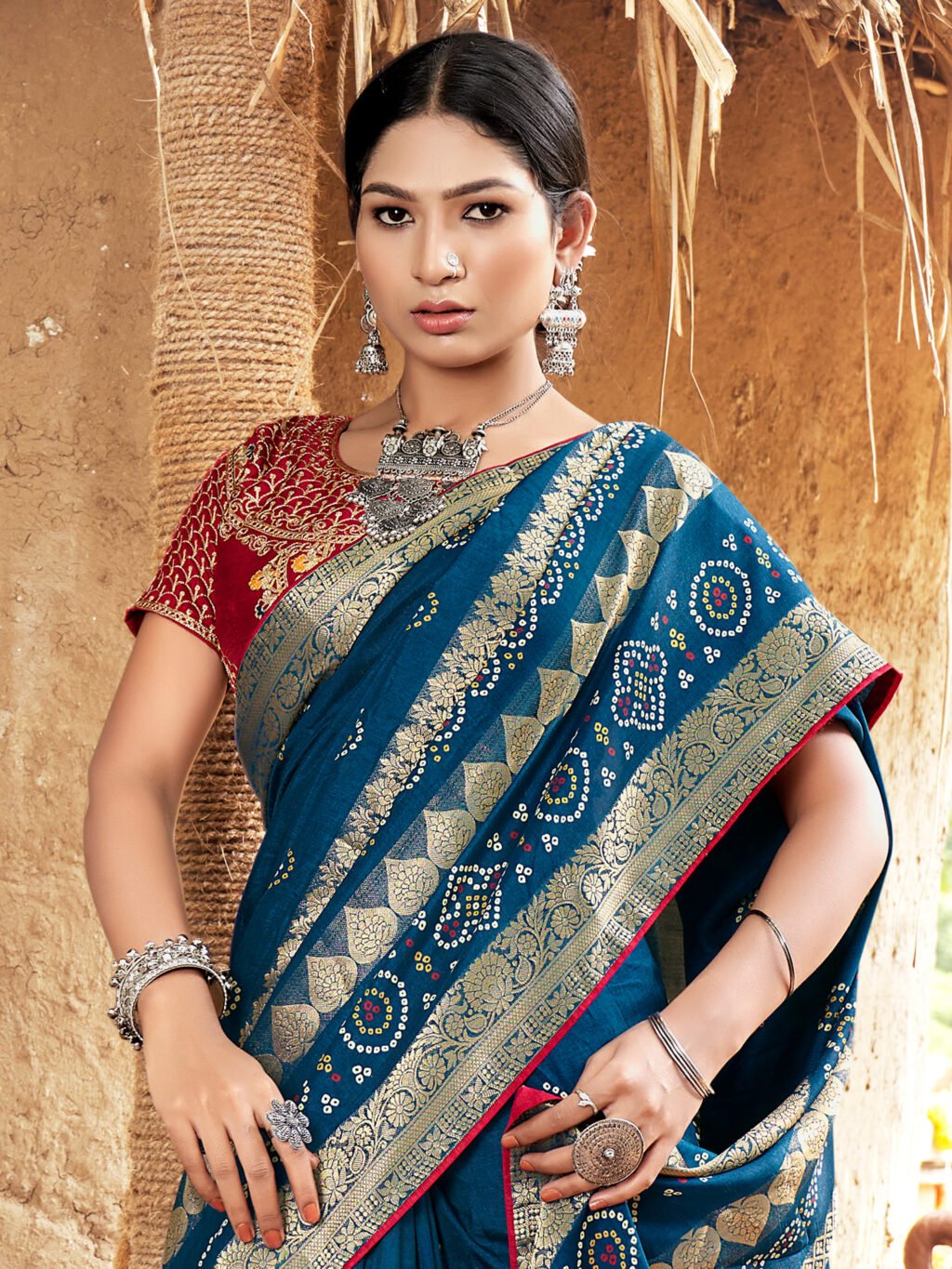 Bandhani Saree