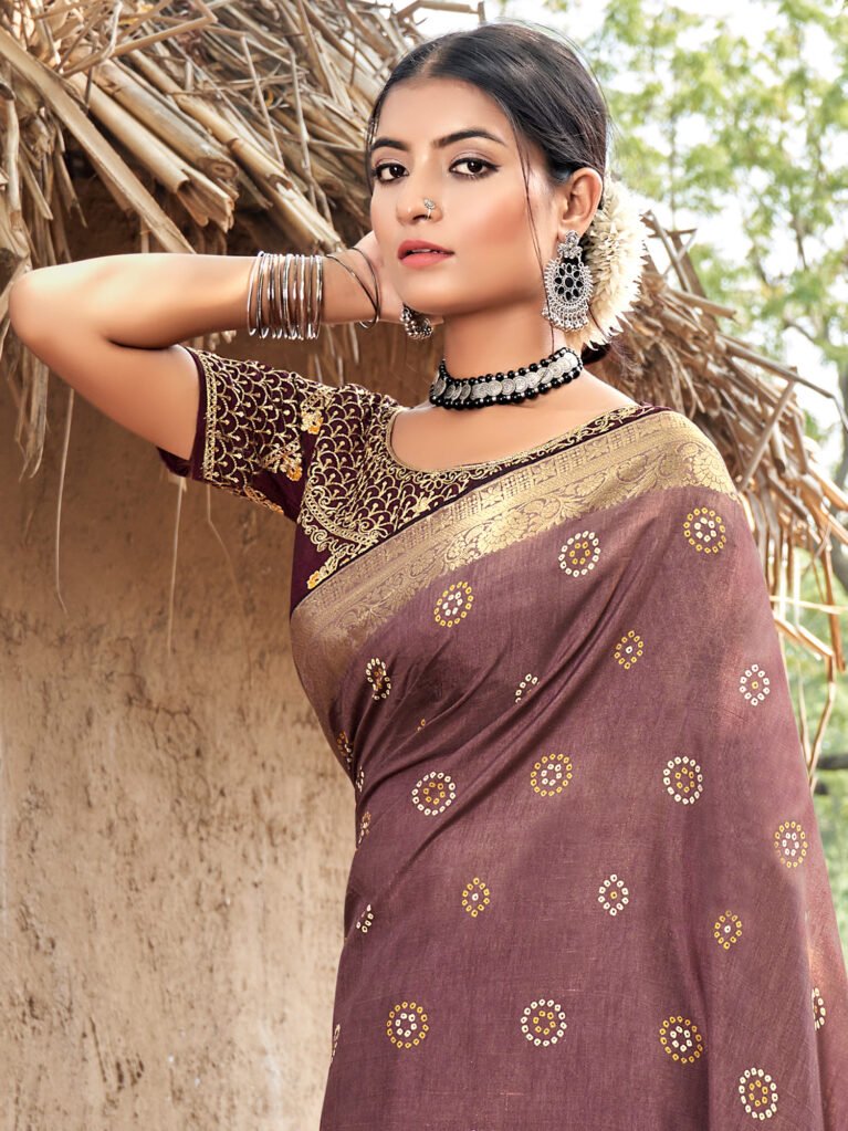 Bandhani Saree
