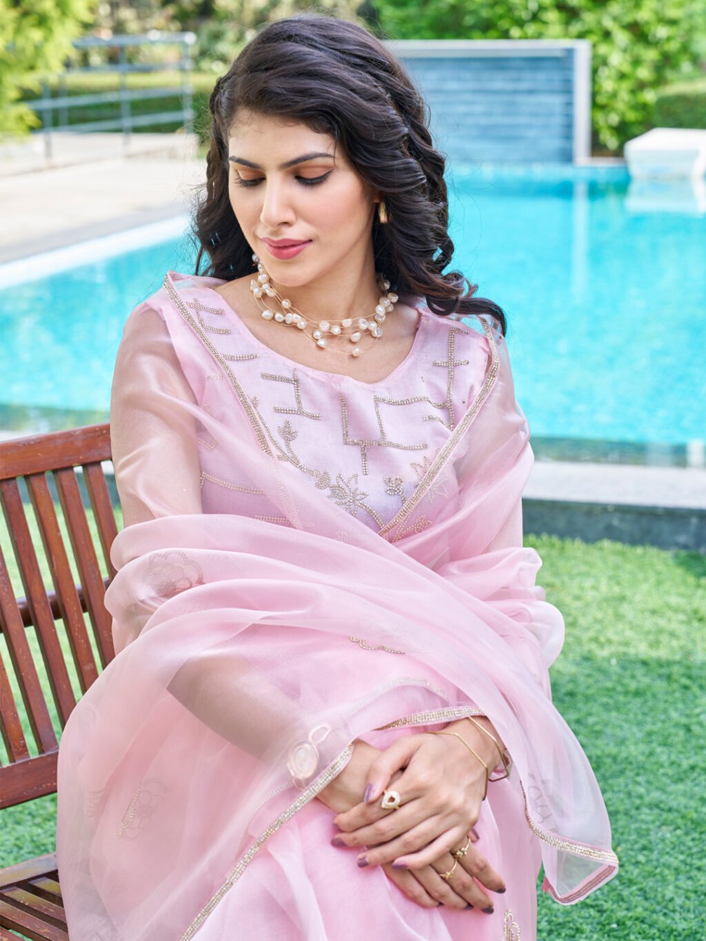 Pink Sarees available for online shopping