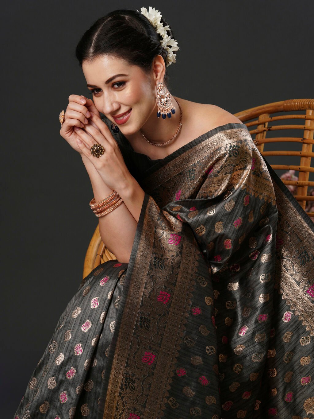 Grey Sarees