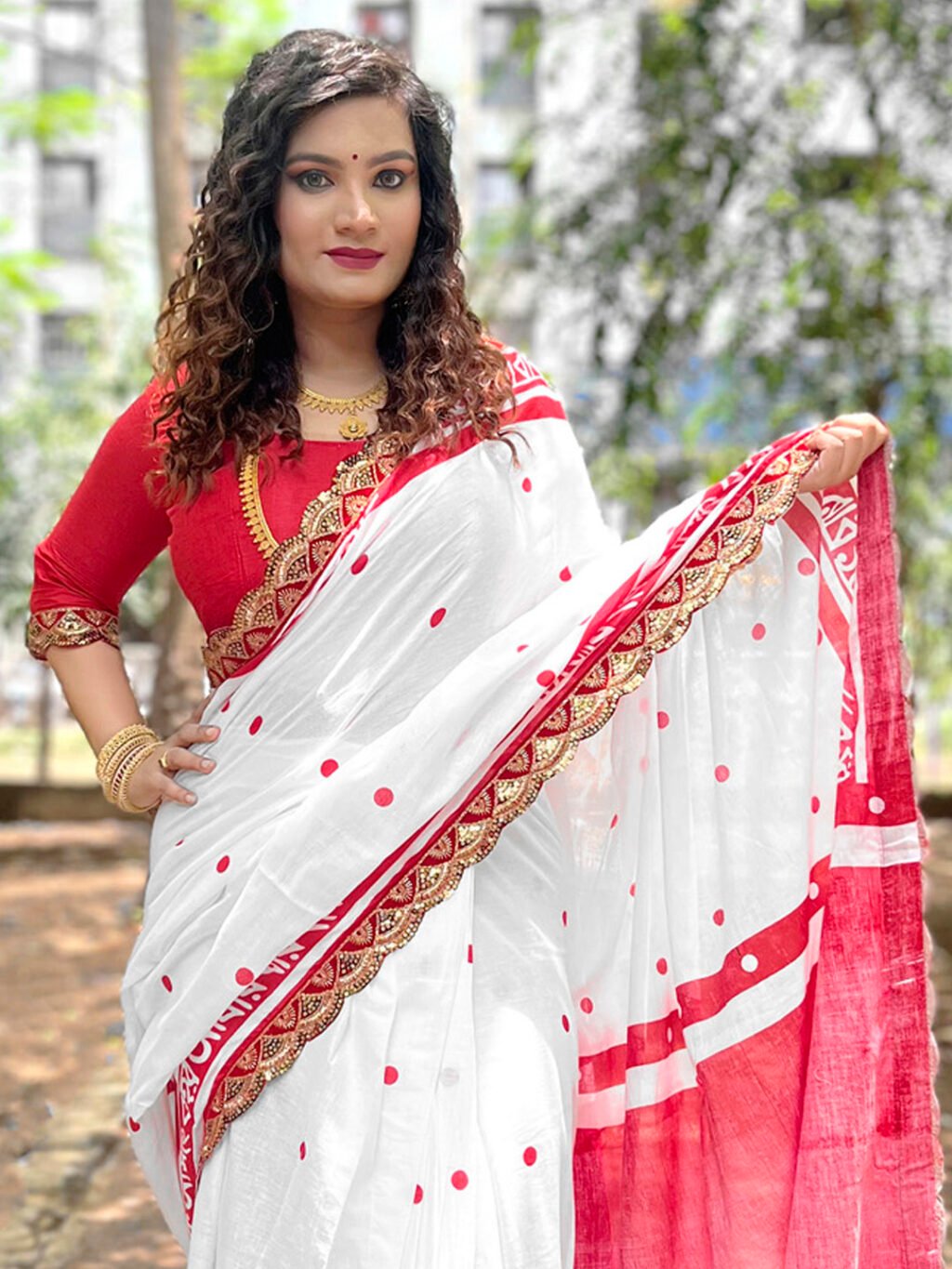 White Sarees