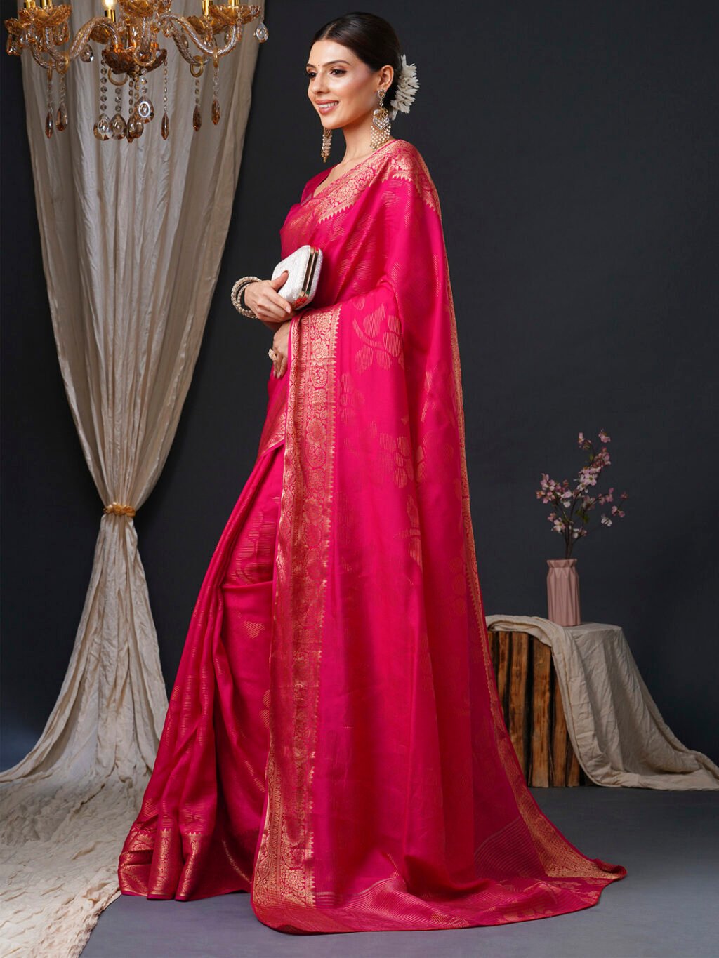 Pink Sarees