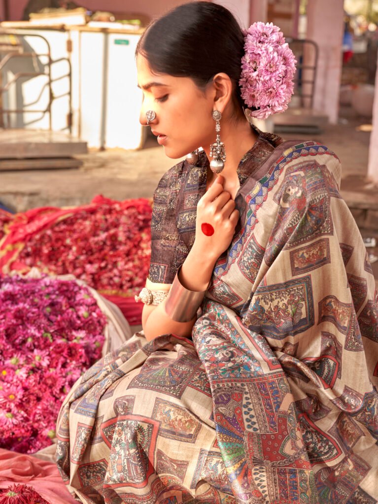 Printed Saree