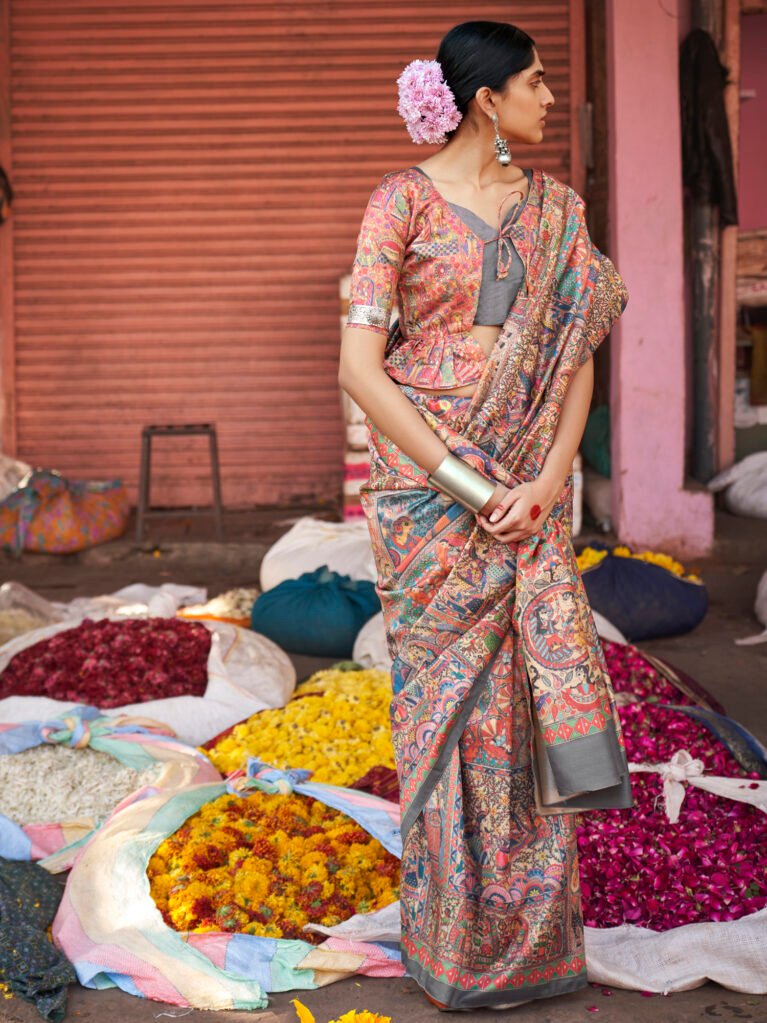 Printed Saree