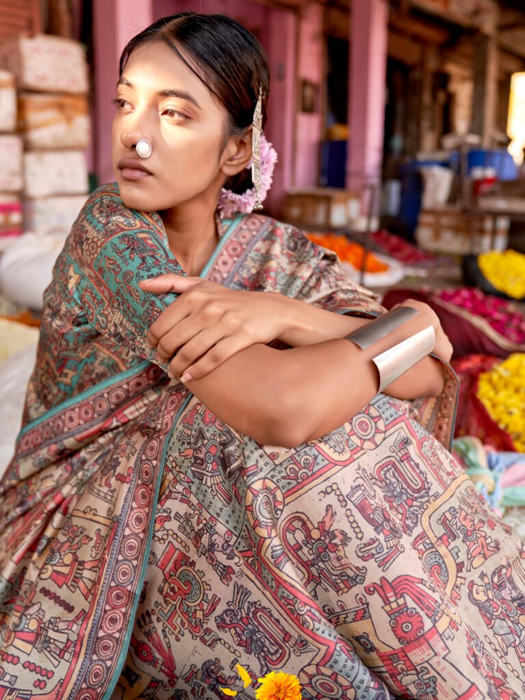 Printed Saree