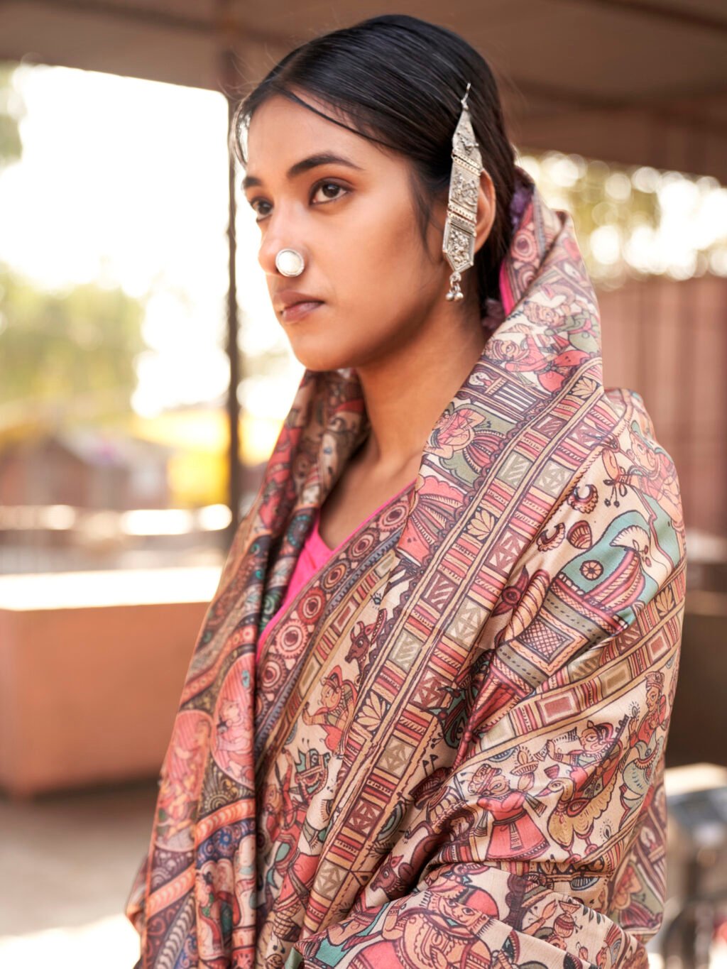 Printed Saree