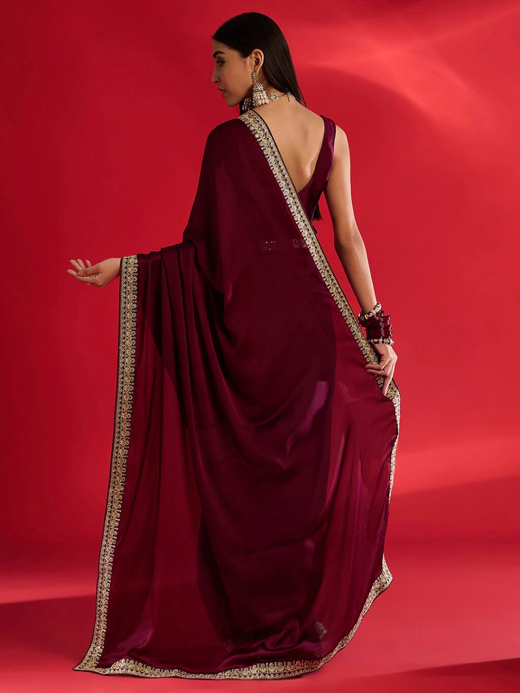 Chiffon Saree