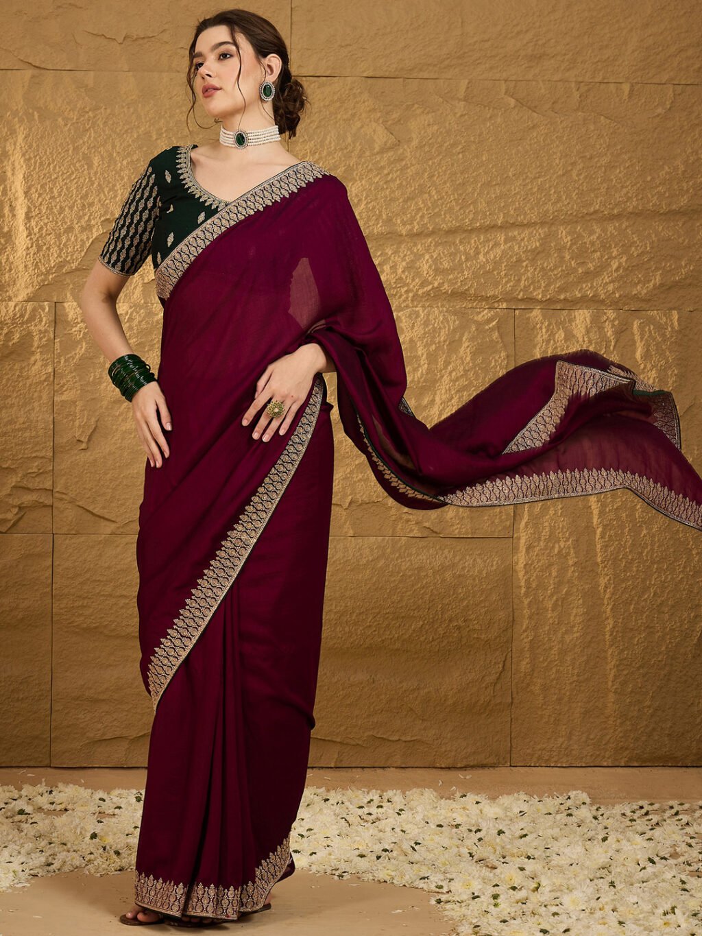 Purple Sarees