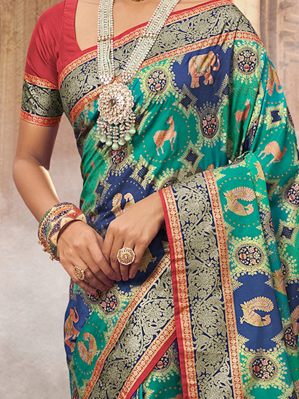 Blue Sarees