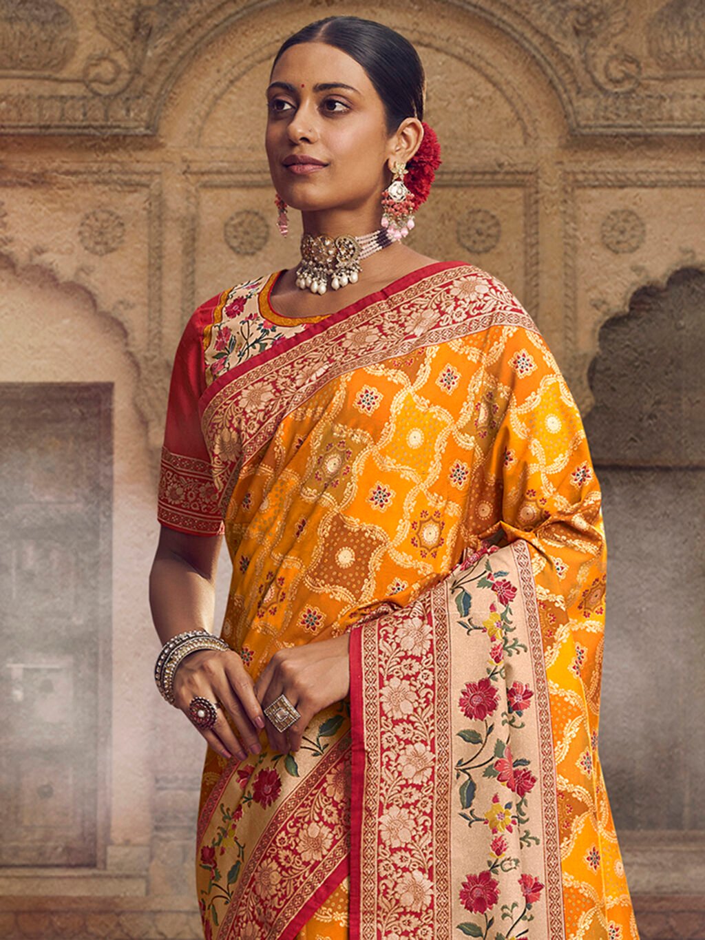 Yellow Sarees