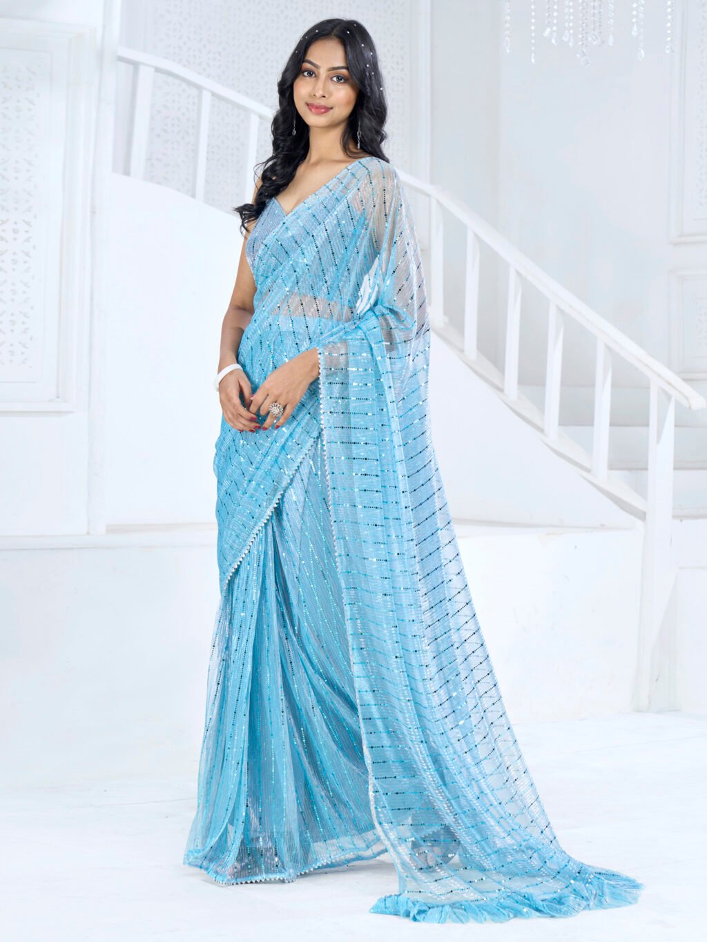 Blue Sarees