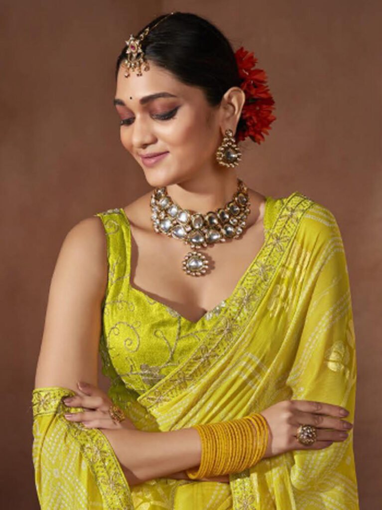 Bandhani Saree