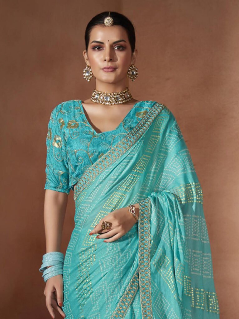 Bandhani Saree
