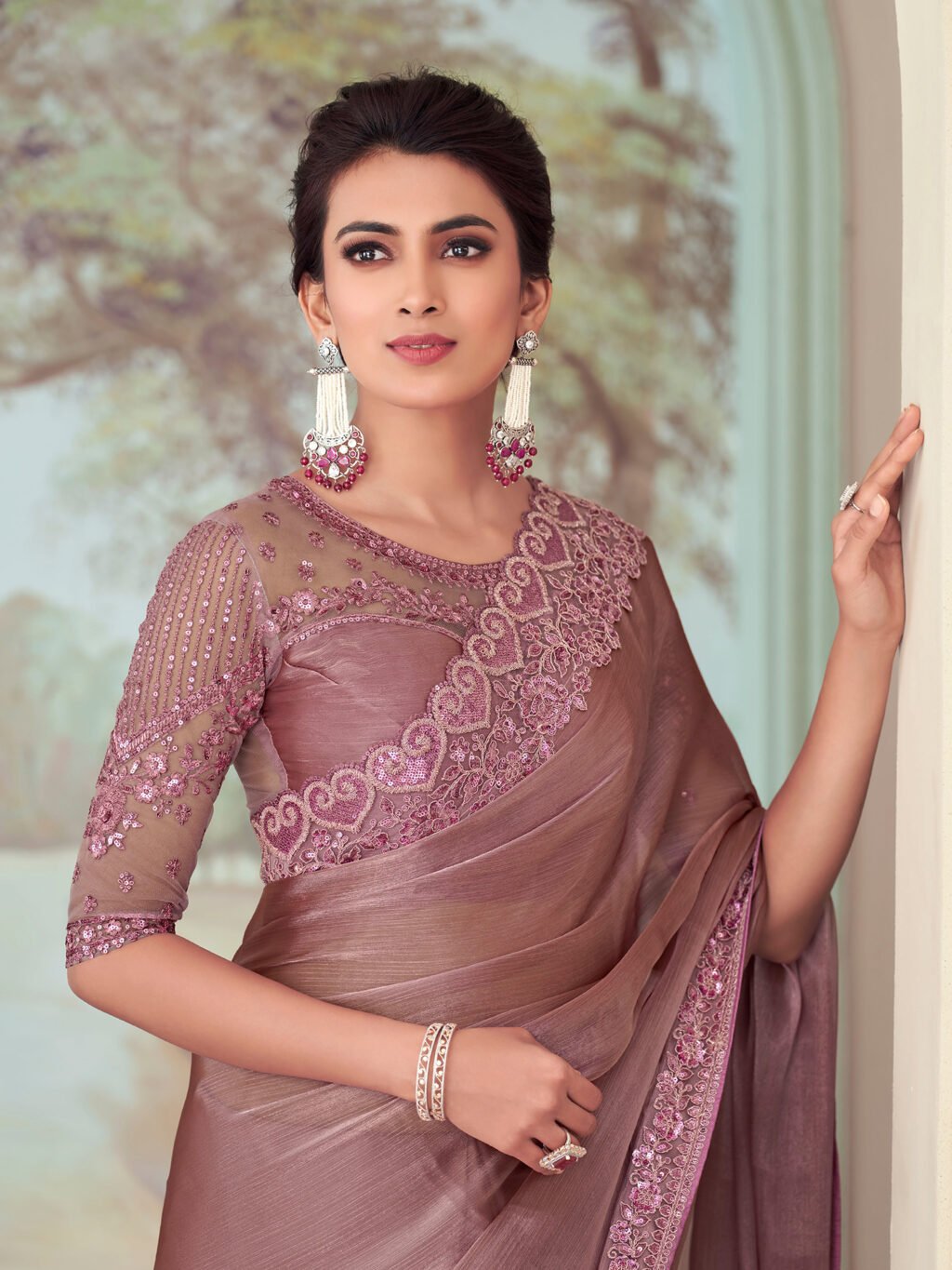 Georgette Saree