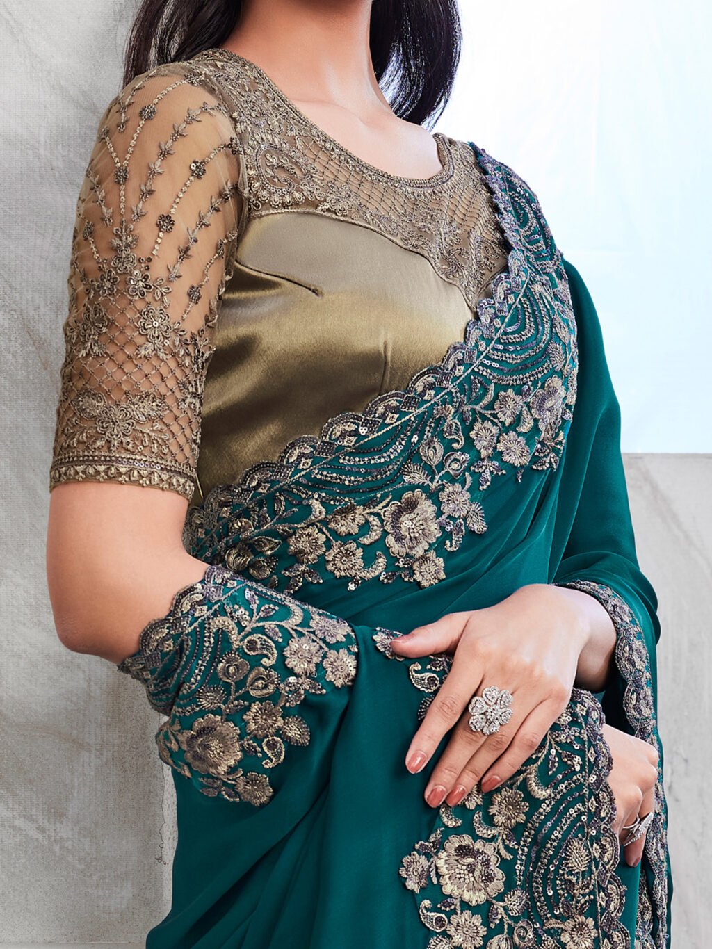 Blue Sarees