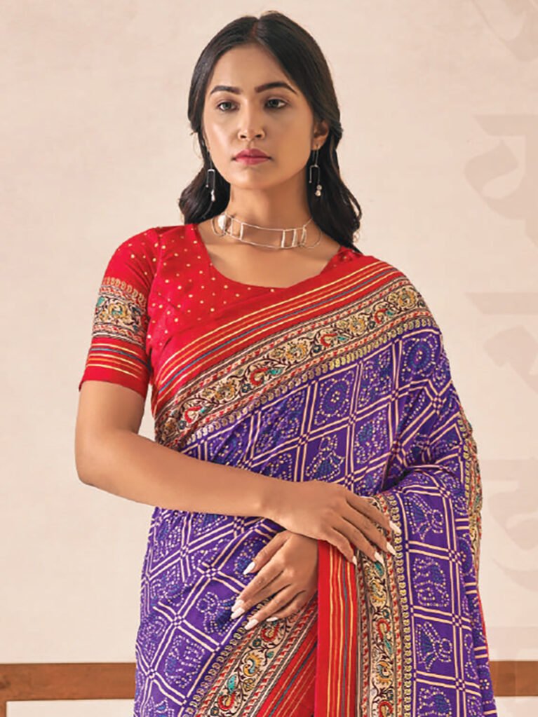 Bandhani Saree