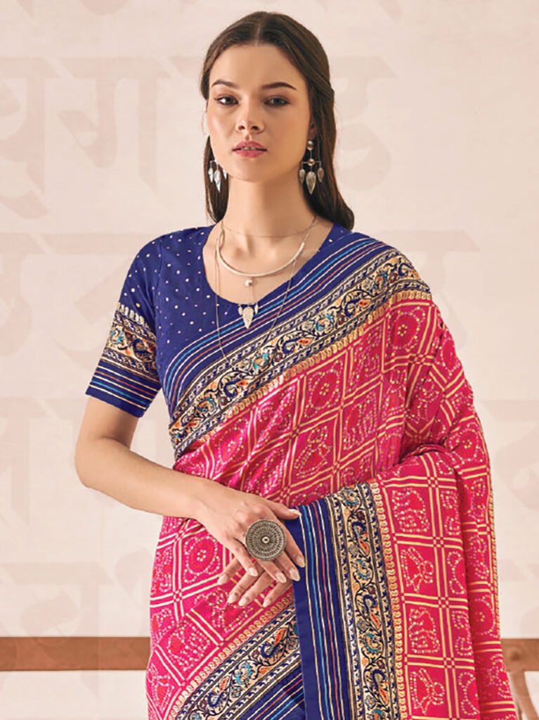 Bandhani Saree