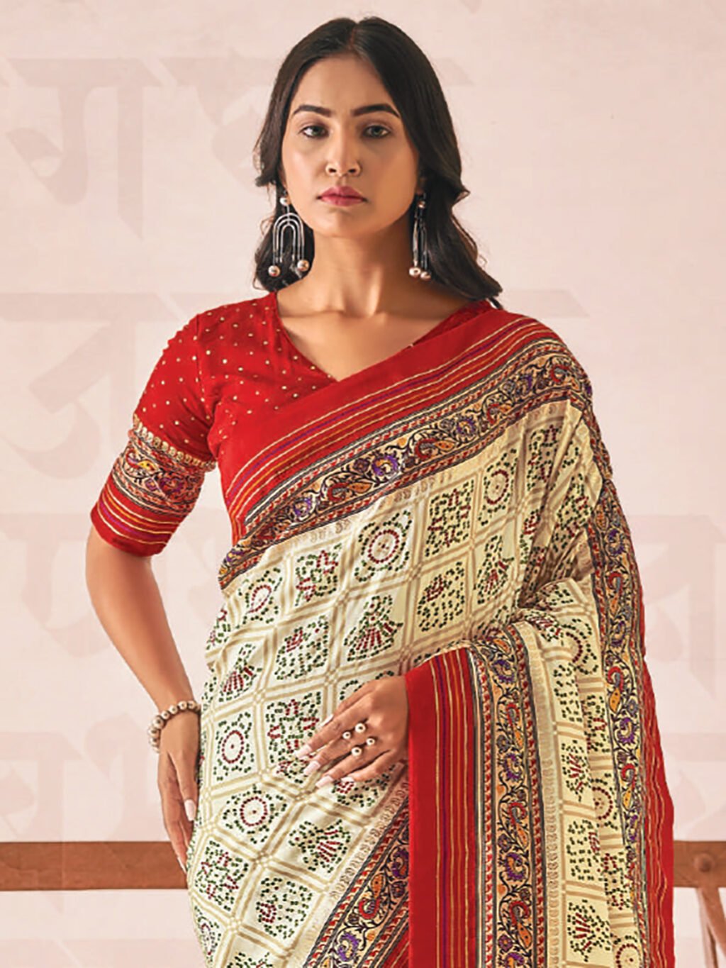 Bandhani Saree