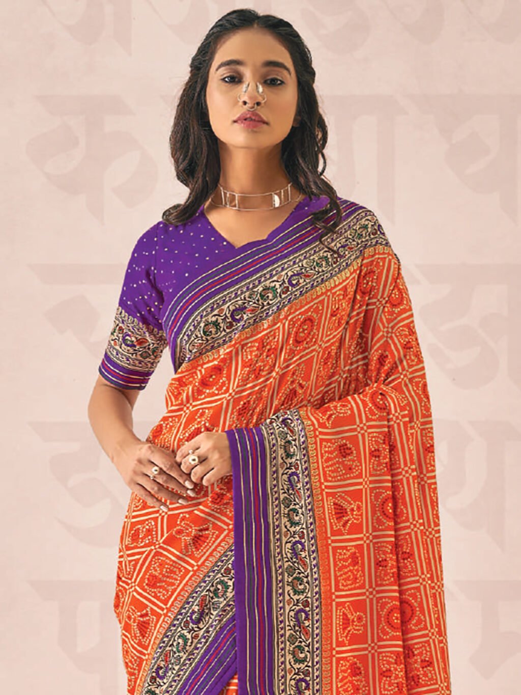 Bandhani Saree
