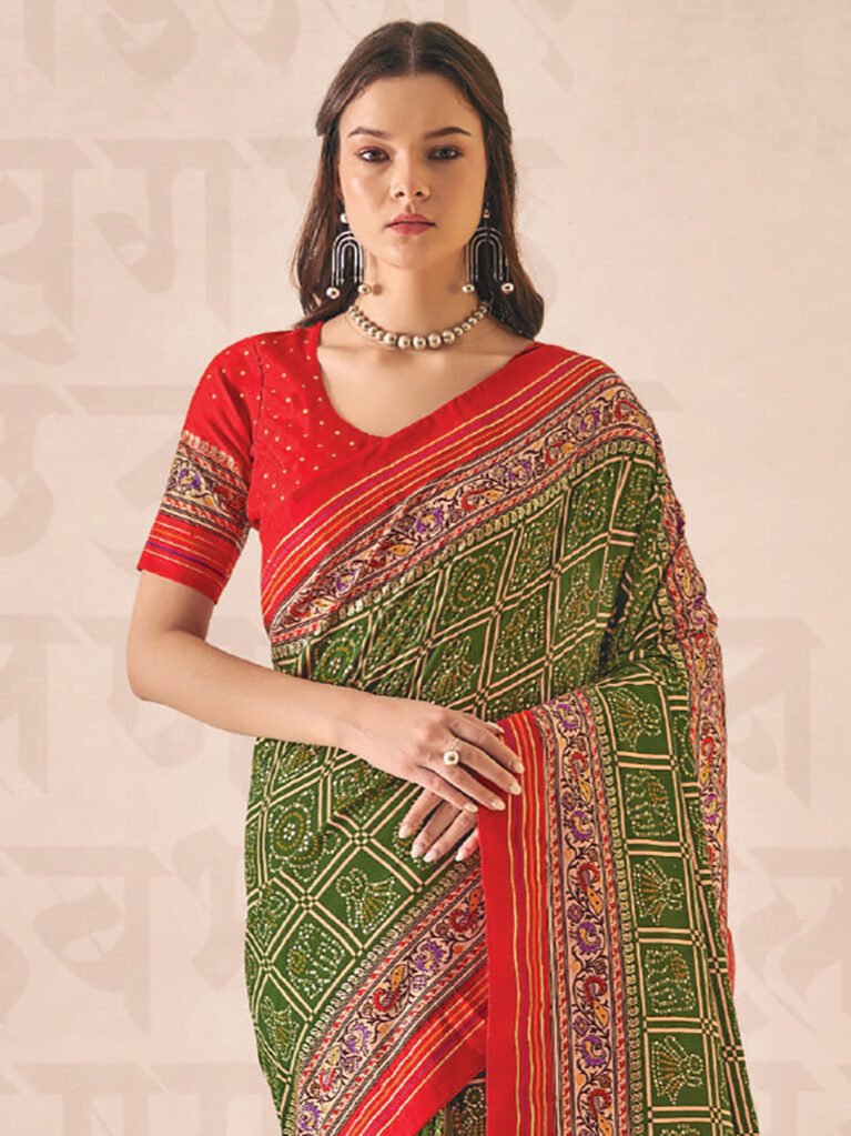 Bandhani Saree