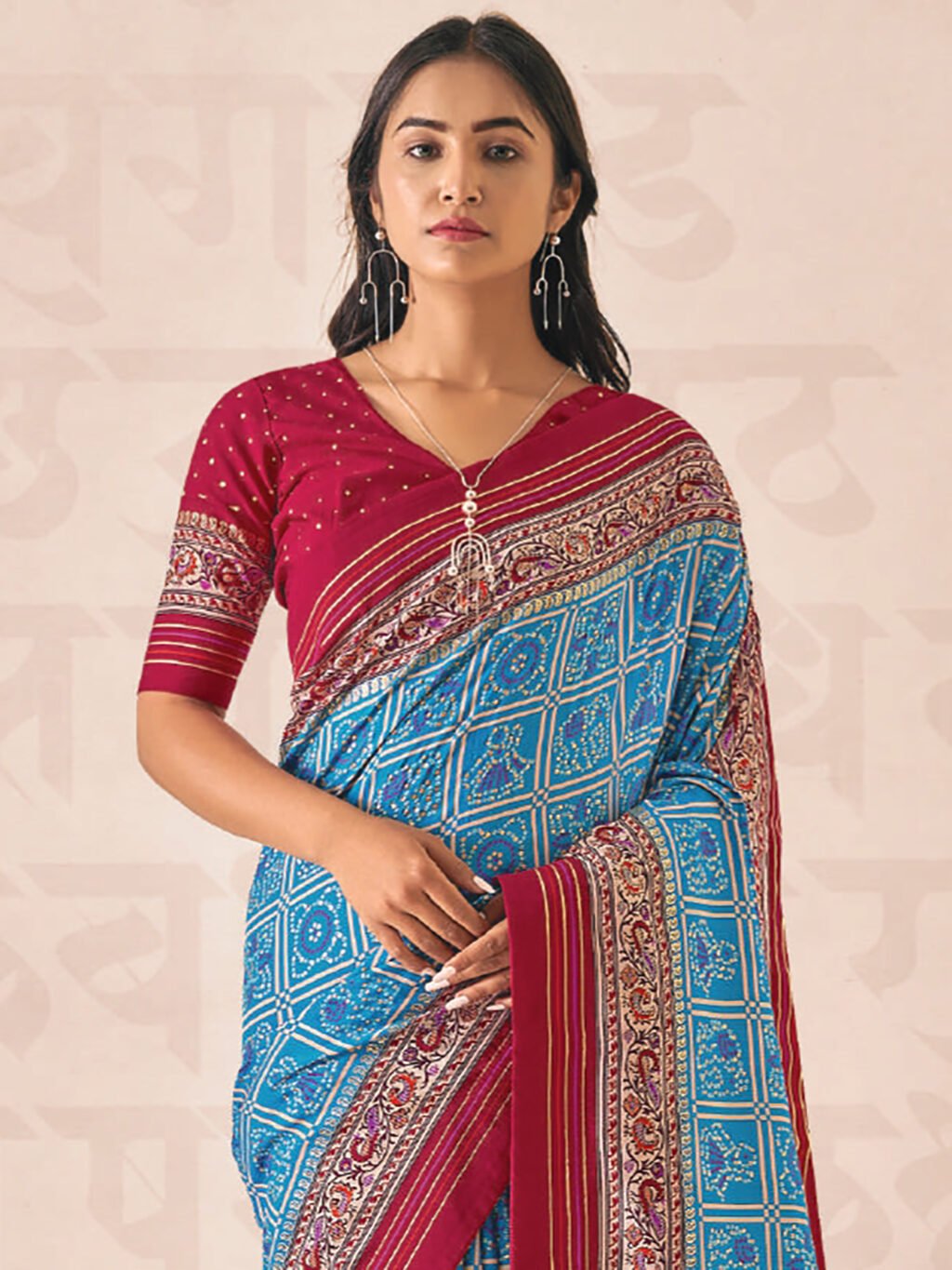 Bandhani Saree