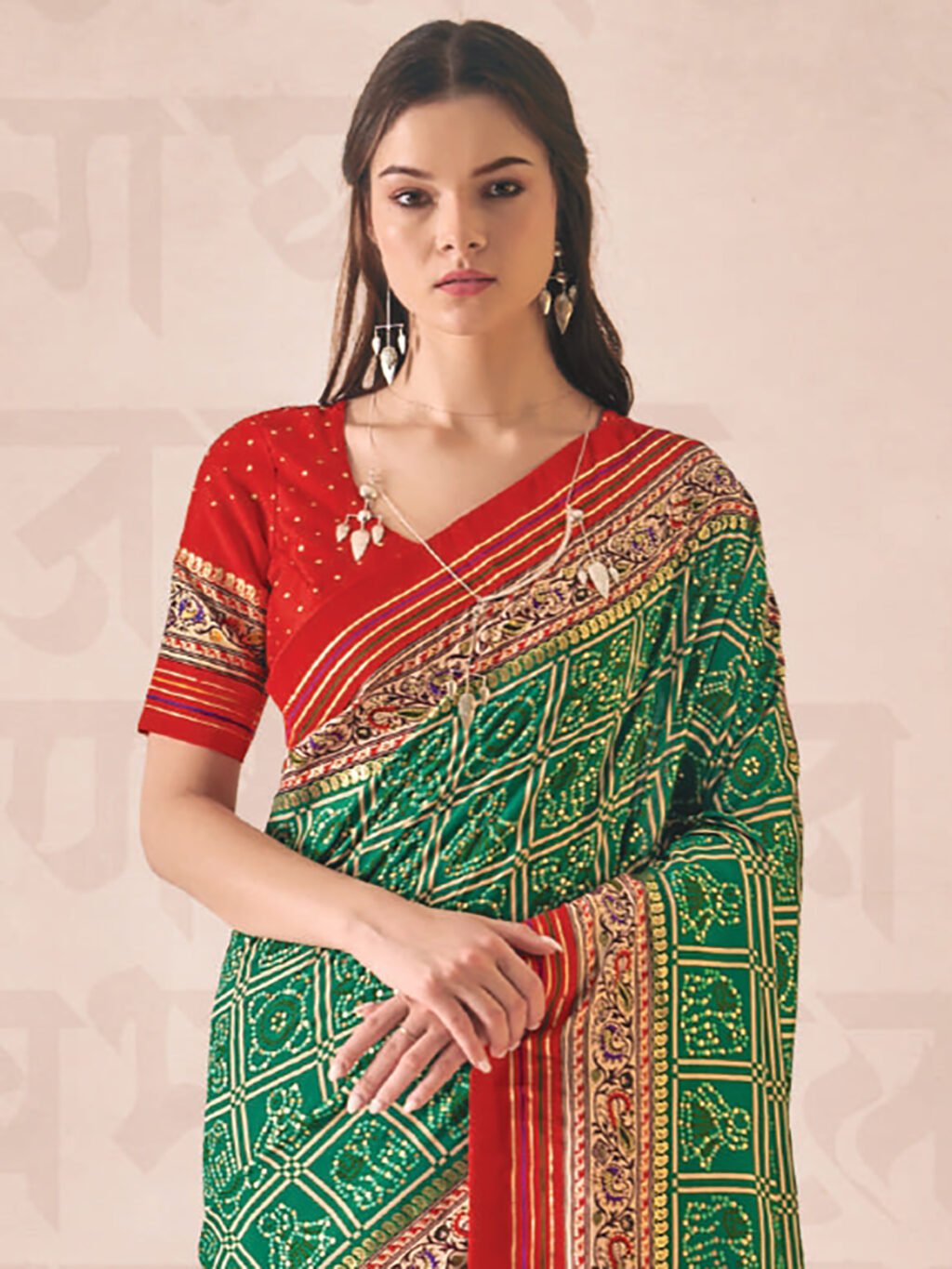 Bandhani Saree