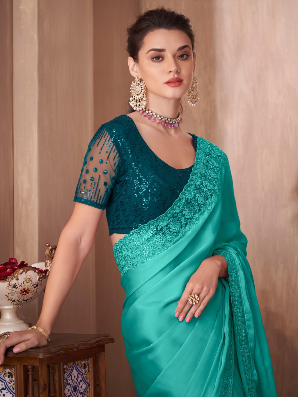 Georgette Saree
