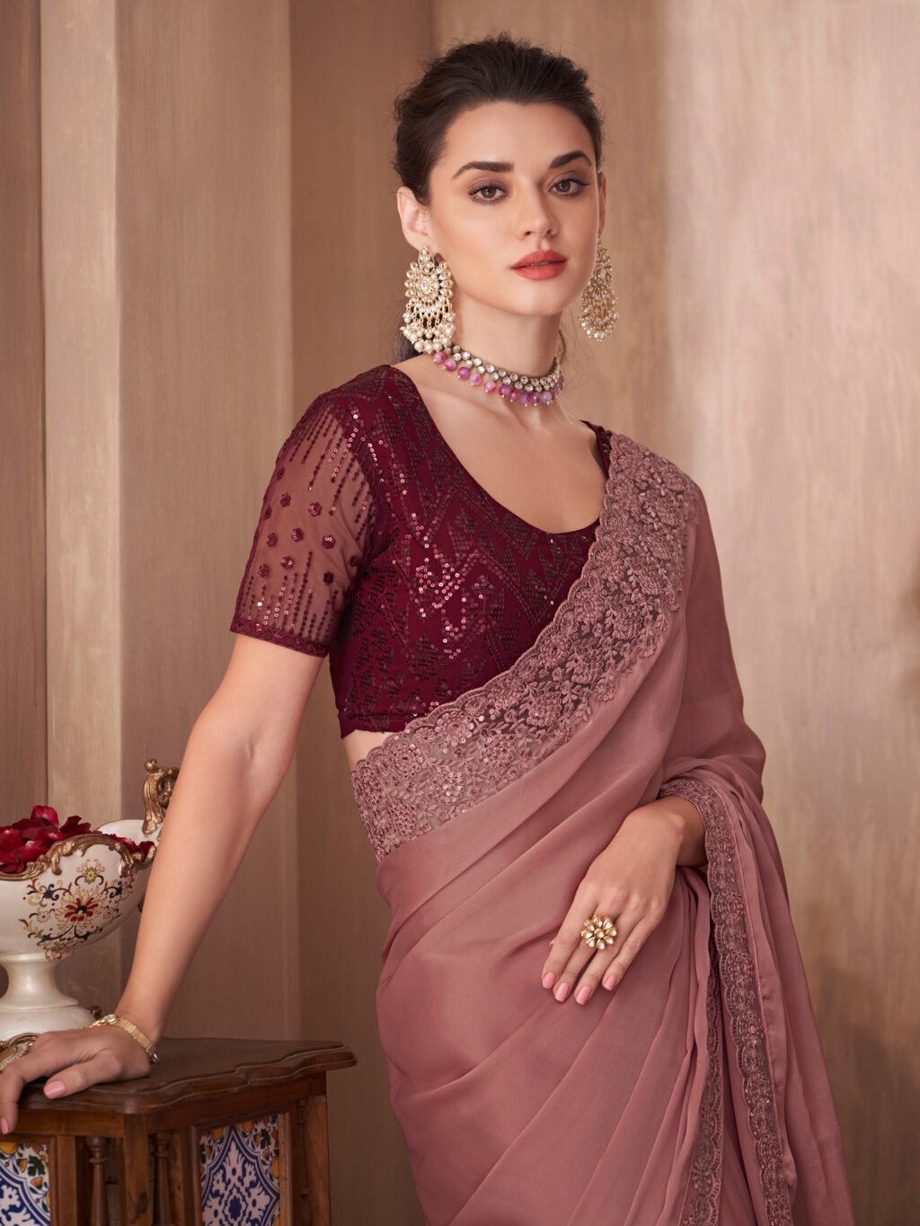 Georgette Saree