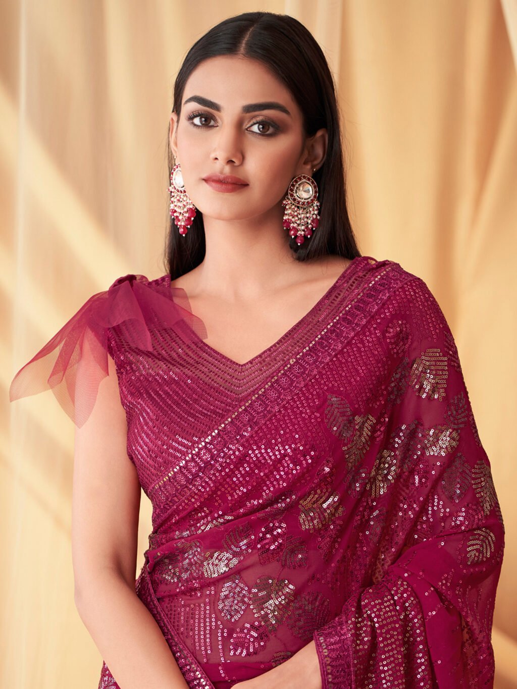 Pink Sarees