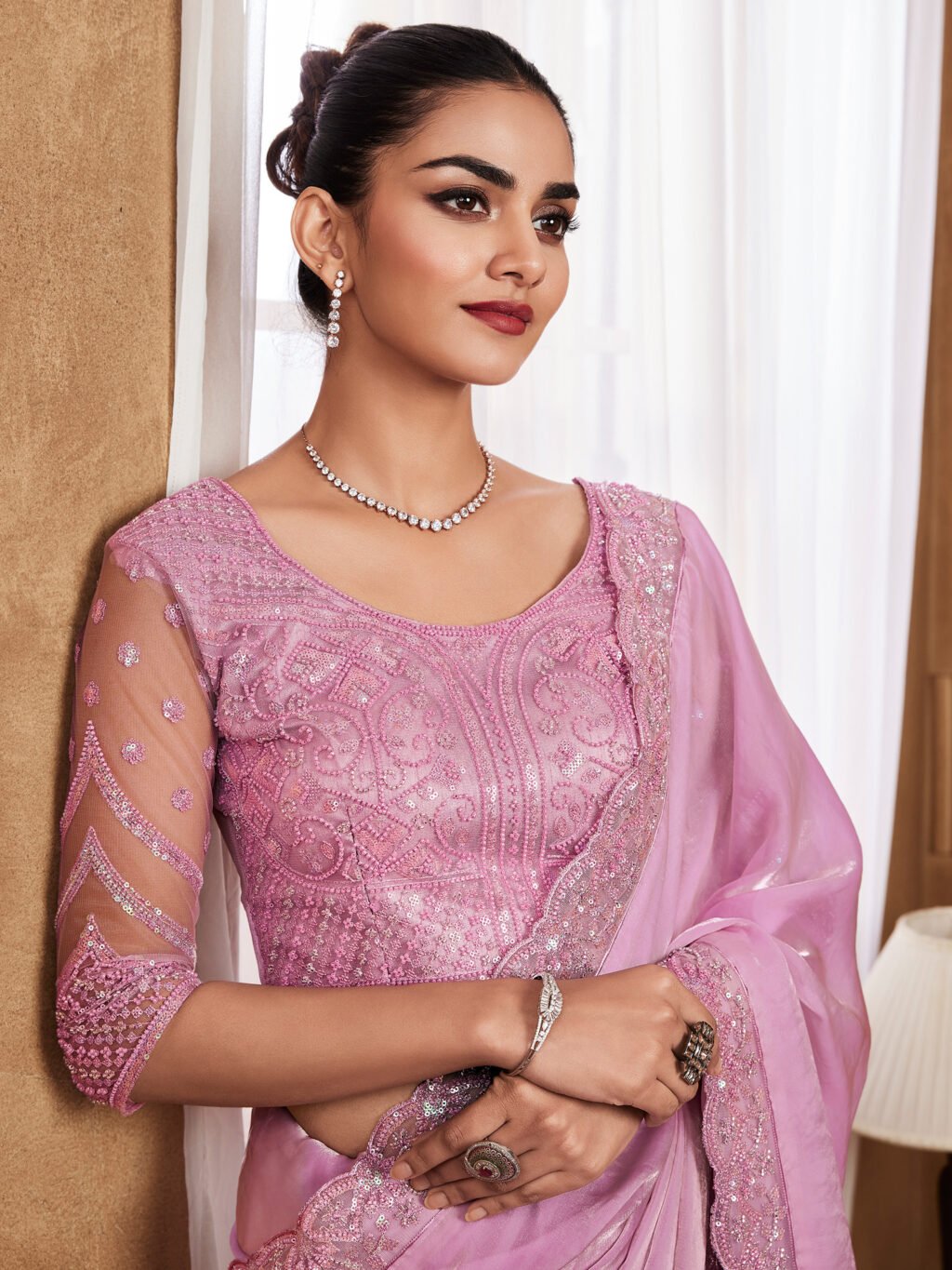 Organza Saree