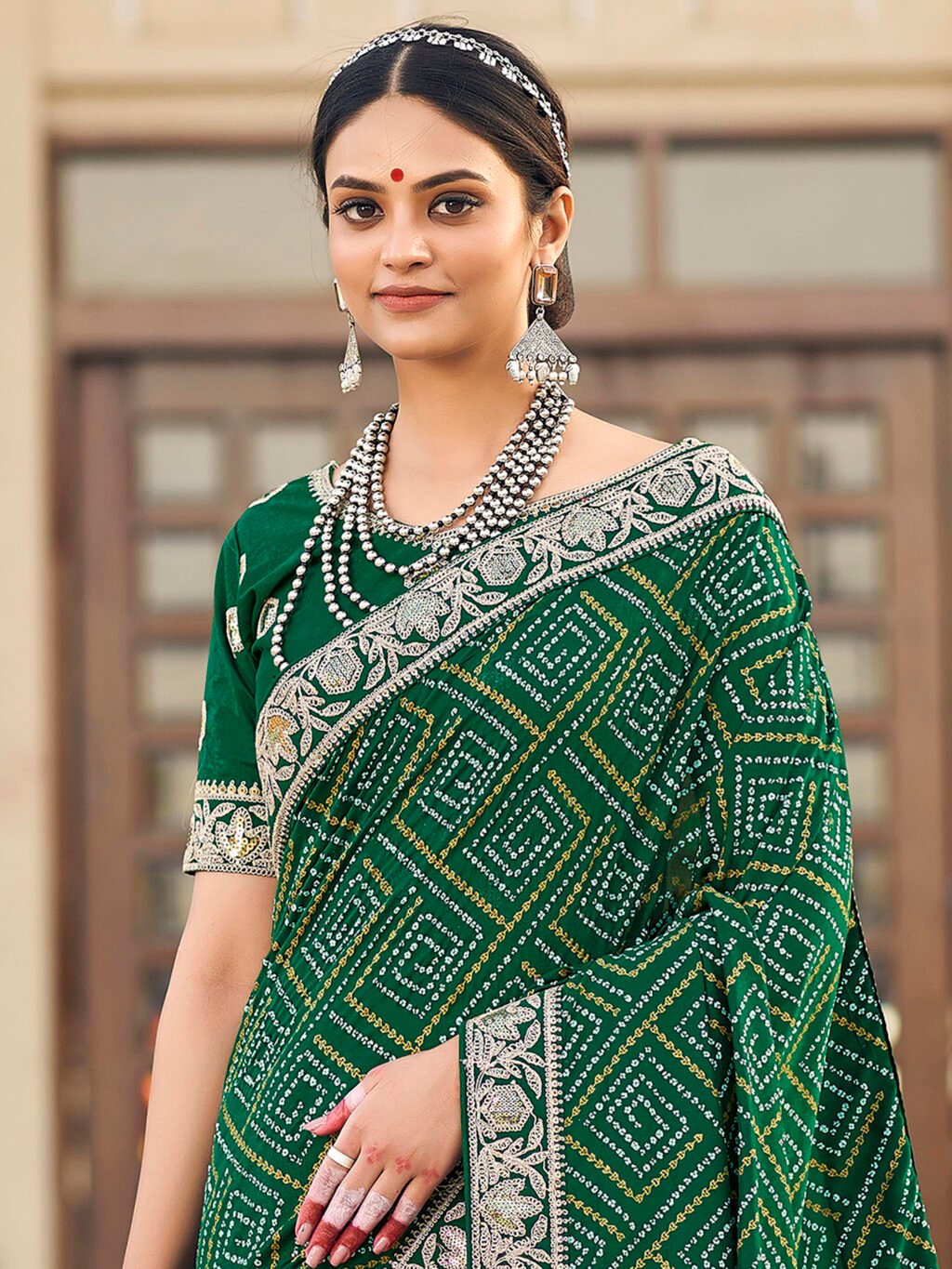 Bandhani Saree