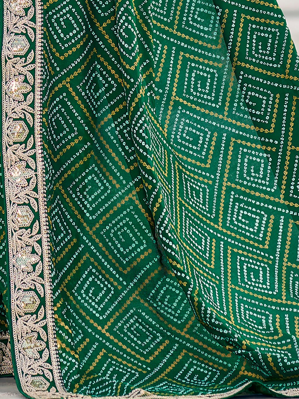 Green Sarees