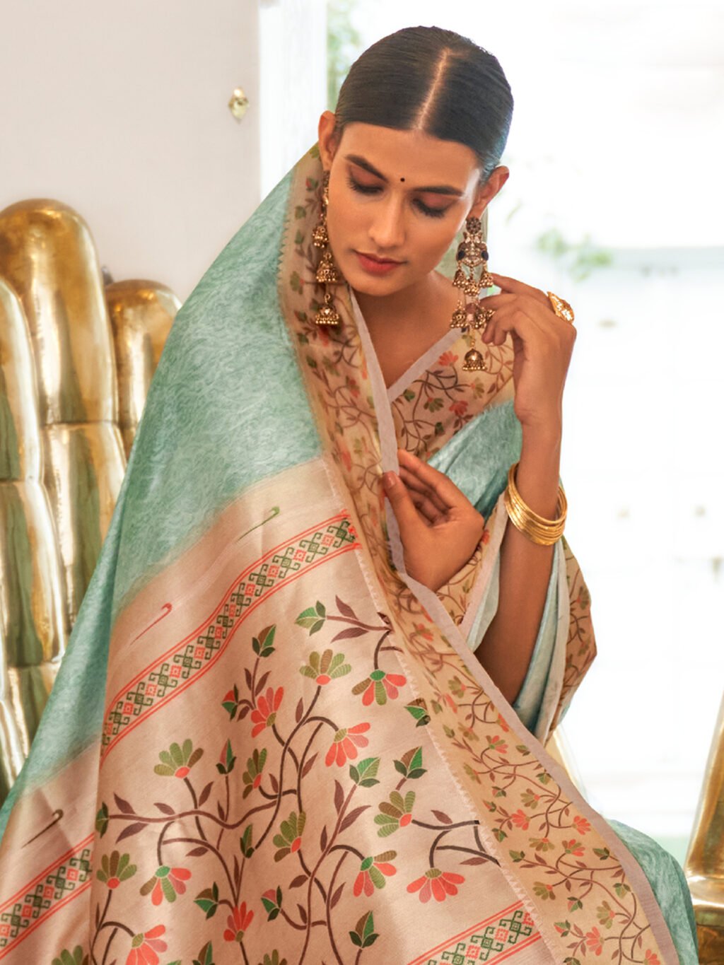 Blue Sarees