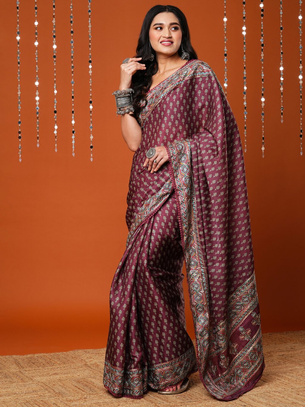 Purple Sarees